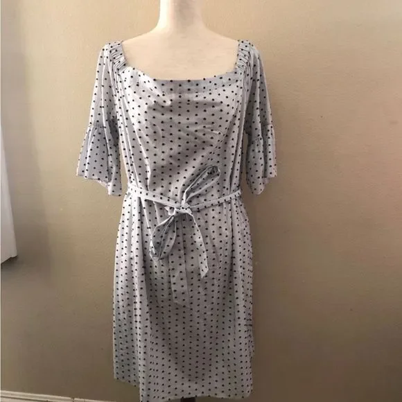 BananaRepublic off the shoulder polkadot dress, size medium  - Picture 10 of 10